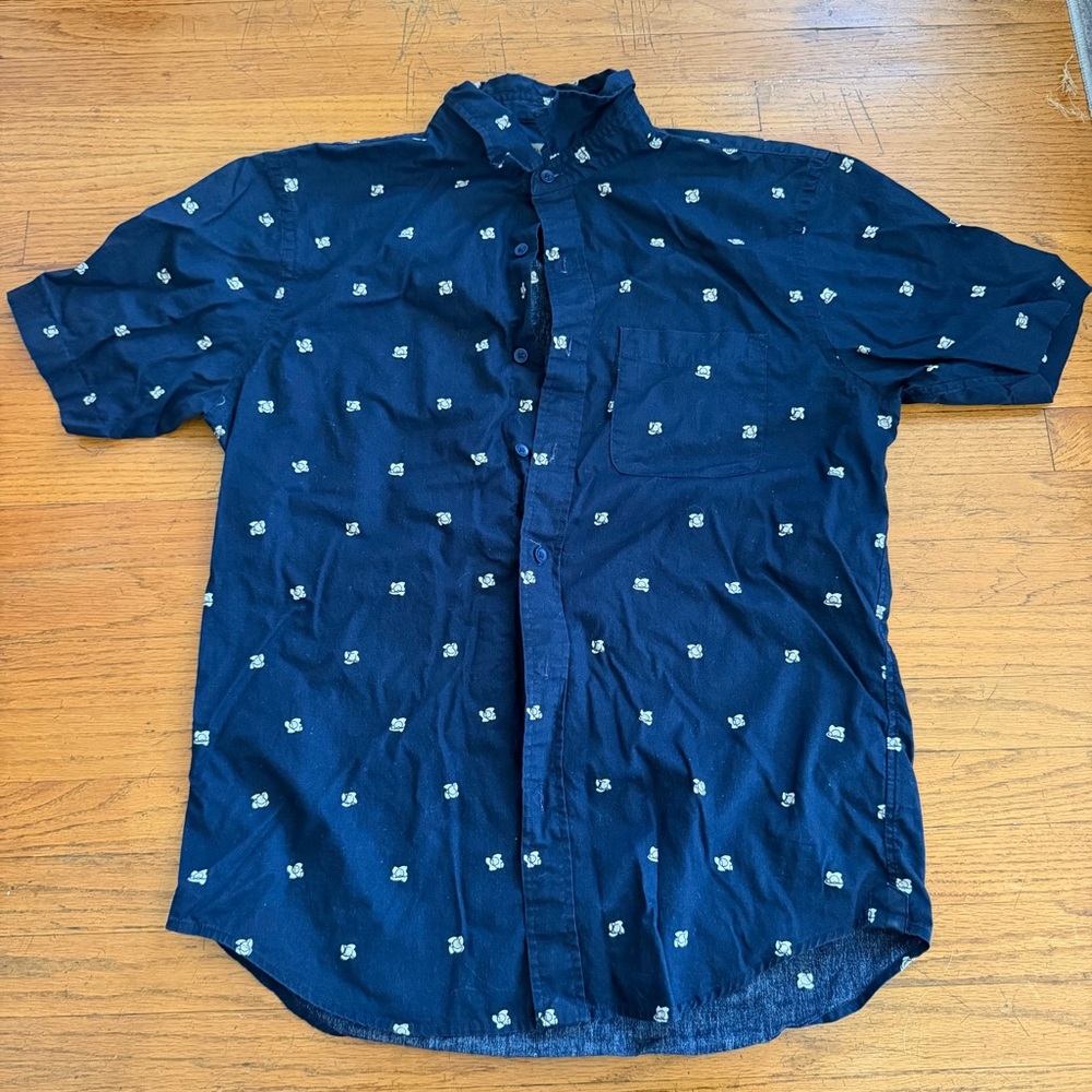 Club Monaco Men’s Slim Fit Button Down Shirt